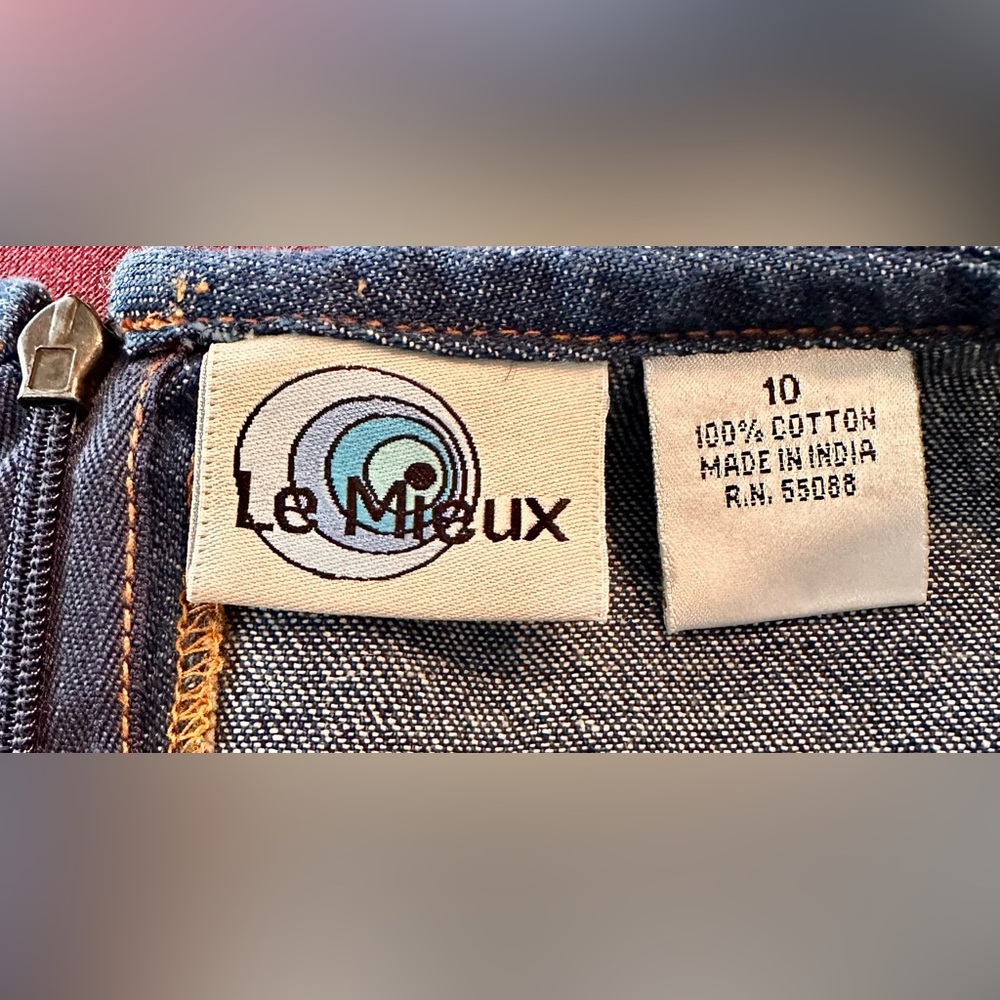 Le Mieux Denim Blue Dress - Picture 2 of 5